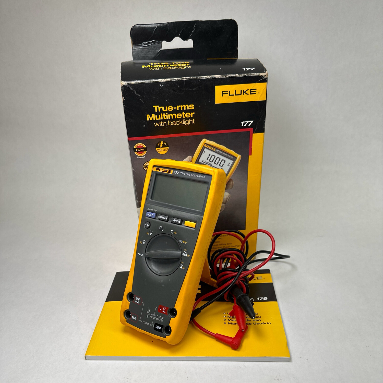 Fluke Truerms Multimeter with Backlight, Fluke 177 Shop Tool Swapper