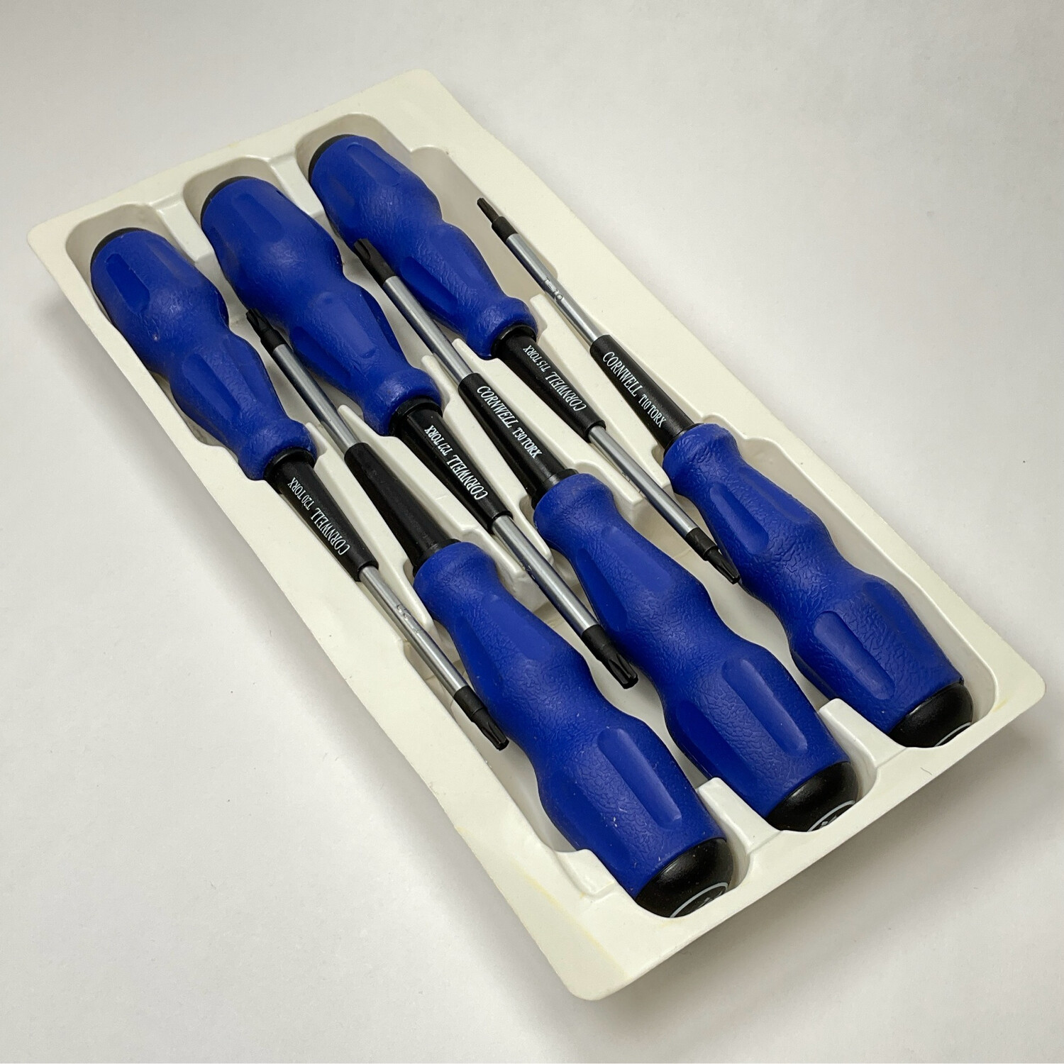 Cornwell 6 Piece Torx Screwdriver Set, VMTDI100 Shop Tool Swapper