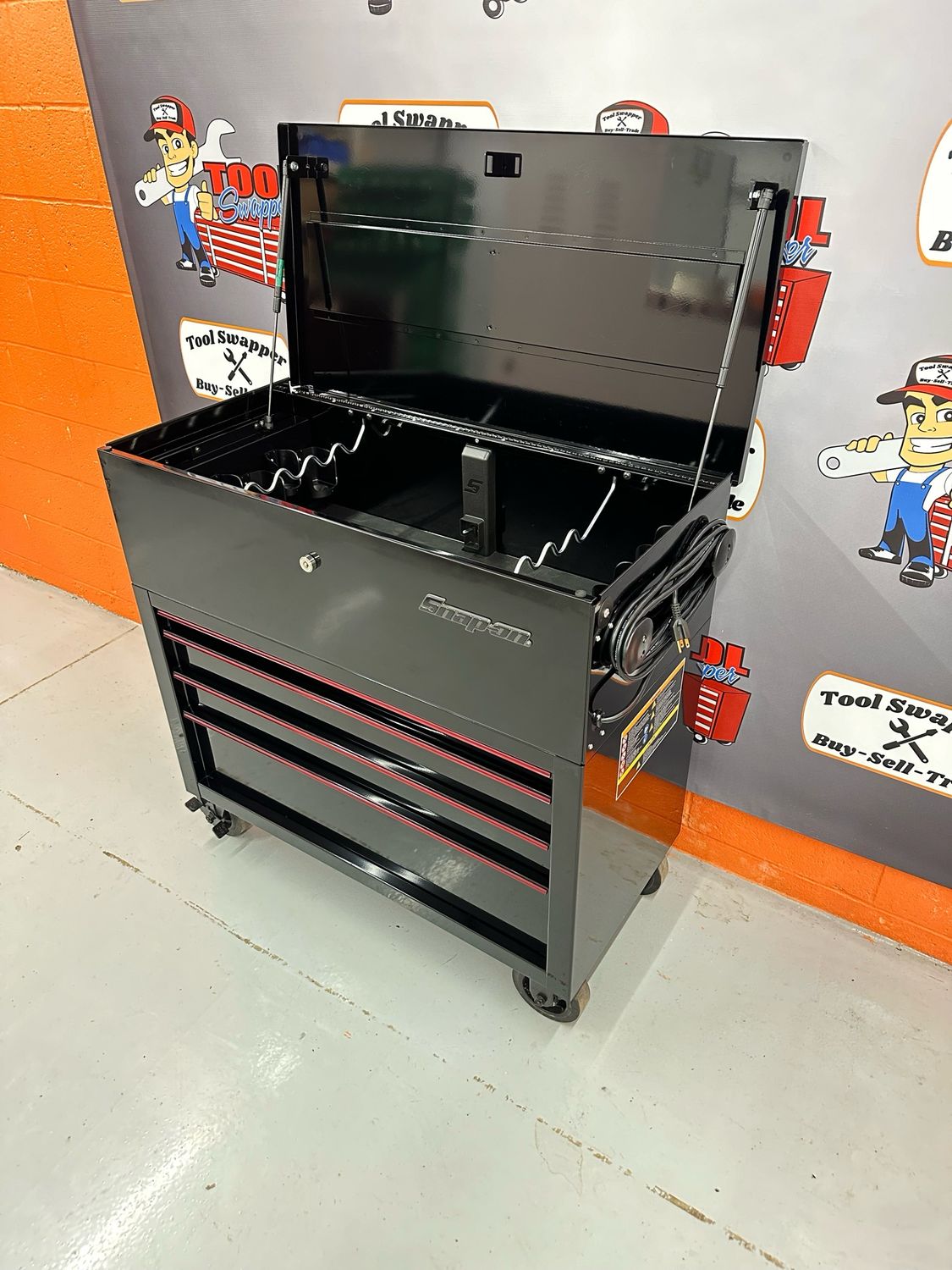 Snap On Power Tool Cart, KHP415BLU Shop Tool Swapper