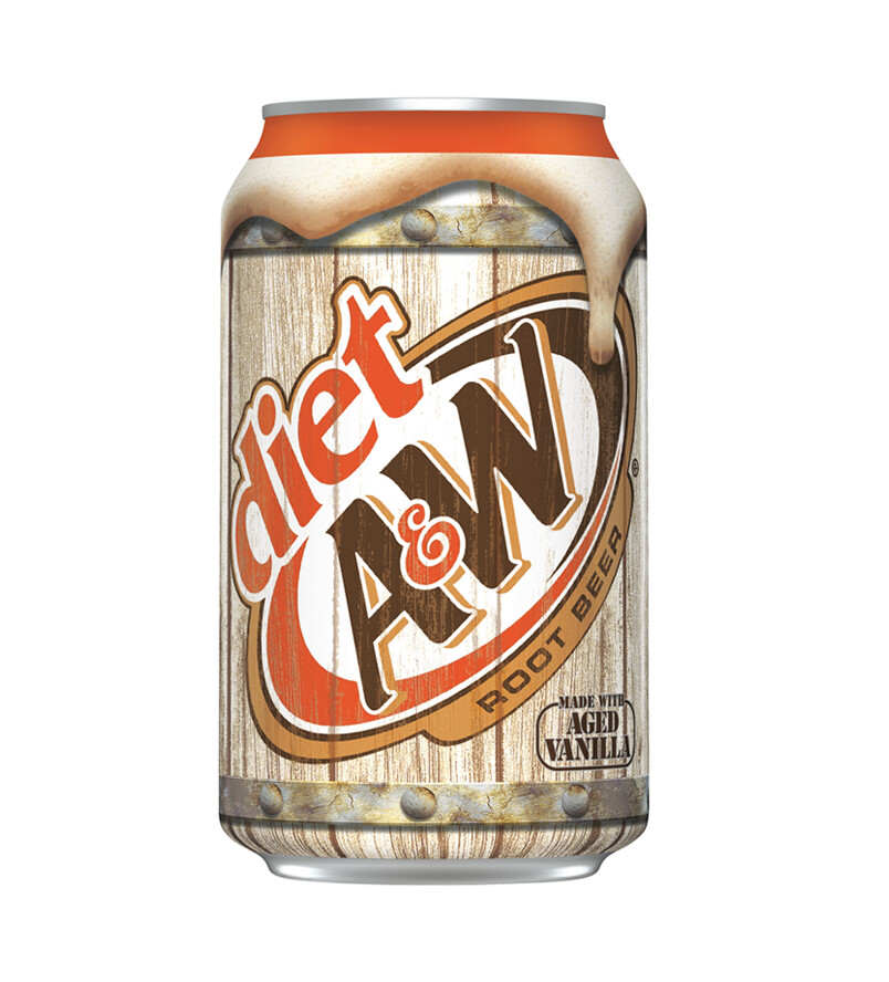 DIET A&W ROOT BEER 355ml