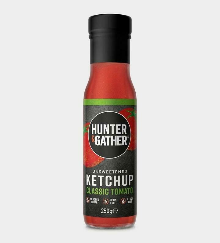 Hunter & Gather Unsweetened Classic Ketchup, 250g