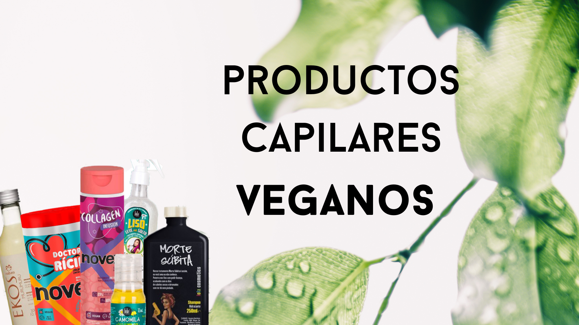 Productos Capilares Veganos