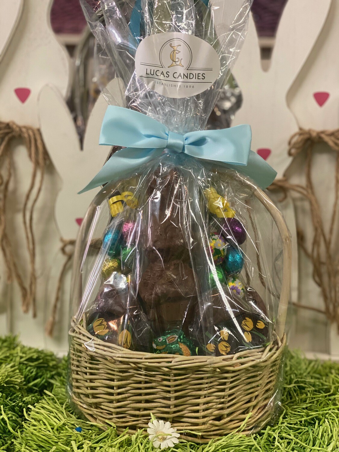Easter Sweets Wicker Basket