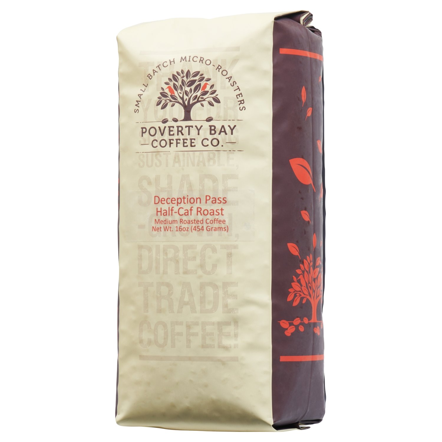 thumbnail image 2 of White Coffee - 1lb Bag Of Ground White Coffee Beans By Poverty Bay Coffee Co. 2 of 6
