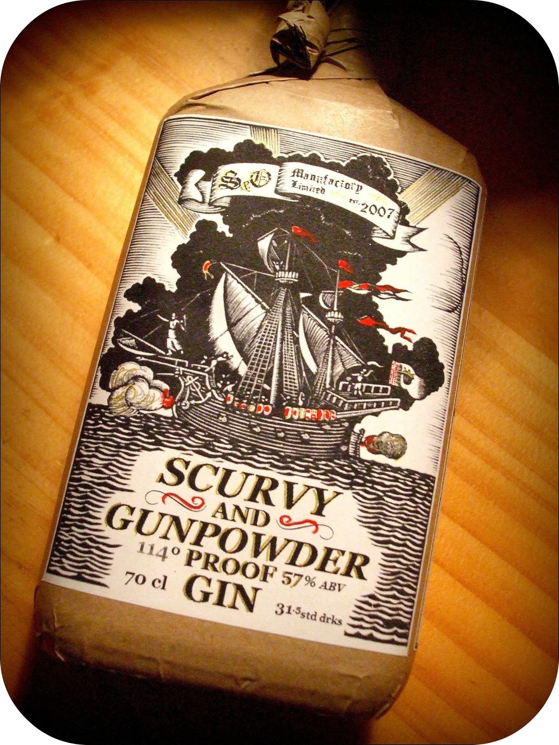 Scurvy & Gunpowder Proof Gin 700ml x 1