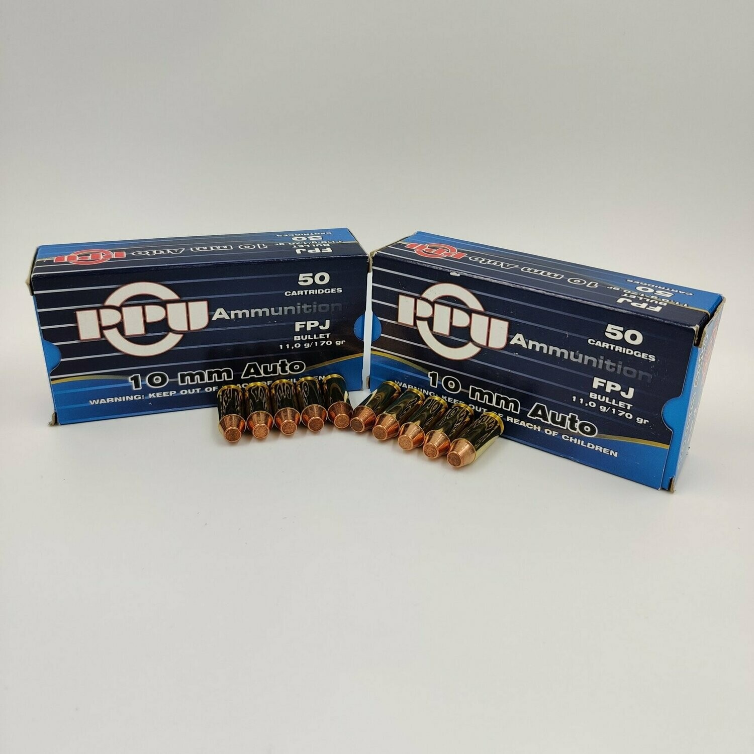PPU 10mm Auto 11g/170gr FPJ