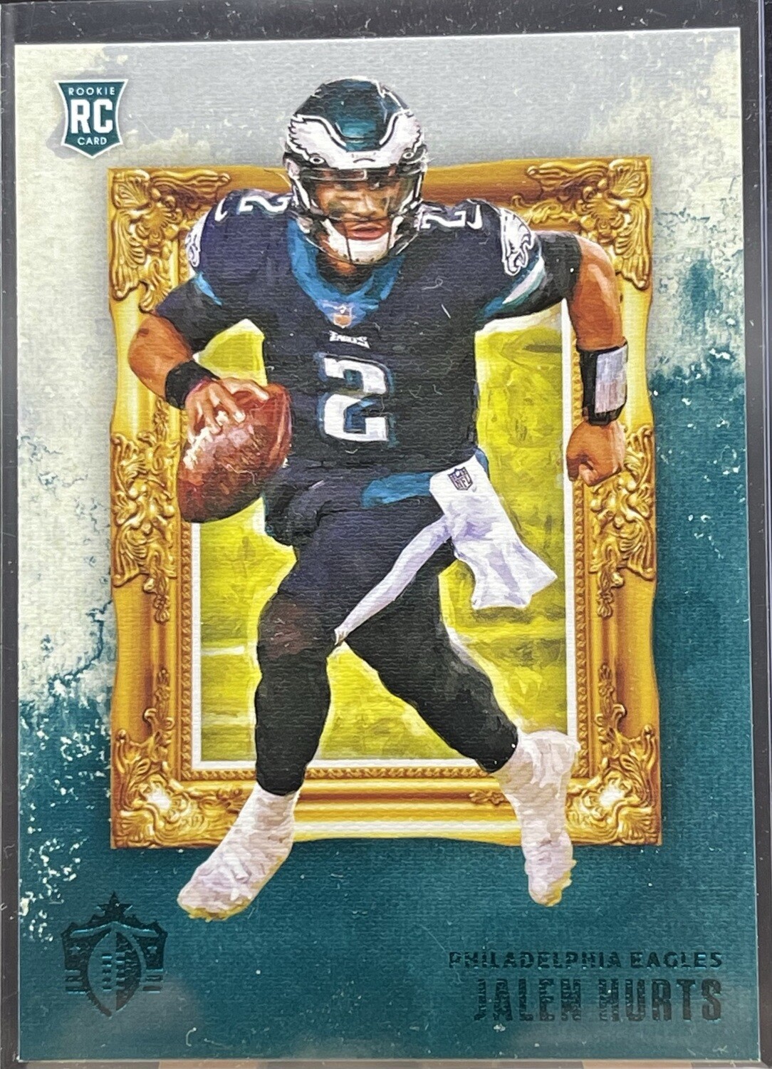 2020 Panini Chronicles Gridiron Kings Jalen Hurts GK5 Teal