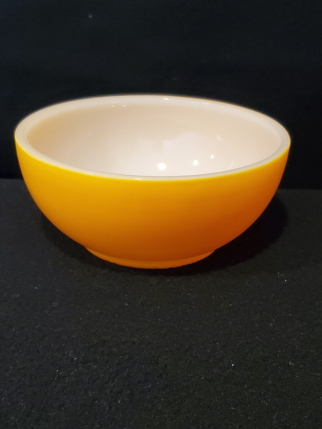 Vintage, Fire King Oven Ware, 5" Bowl, Fired on Orange