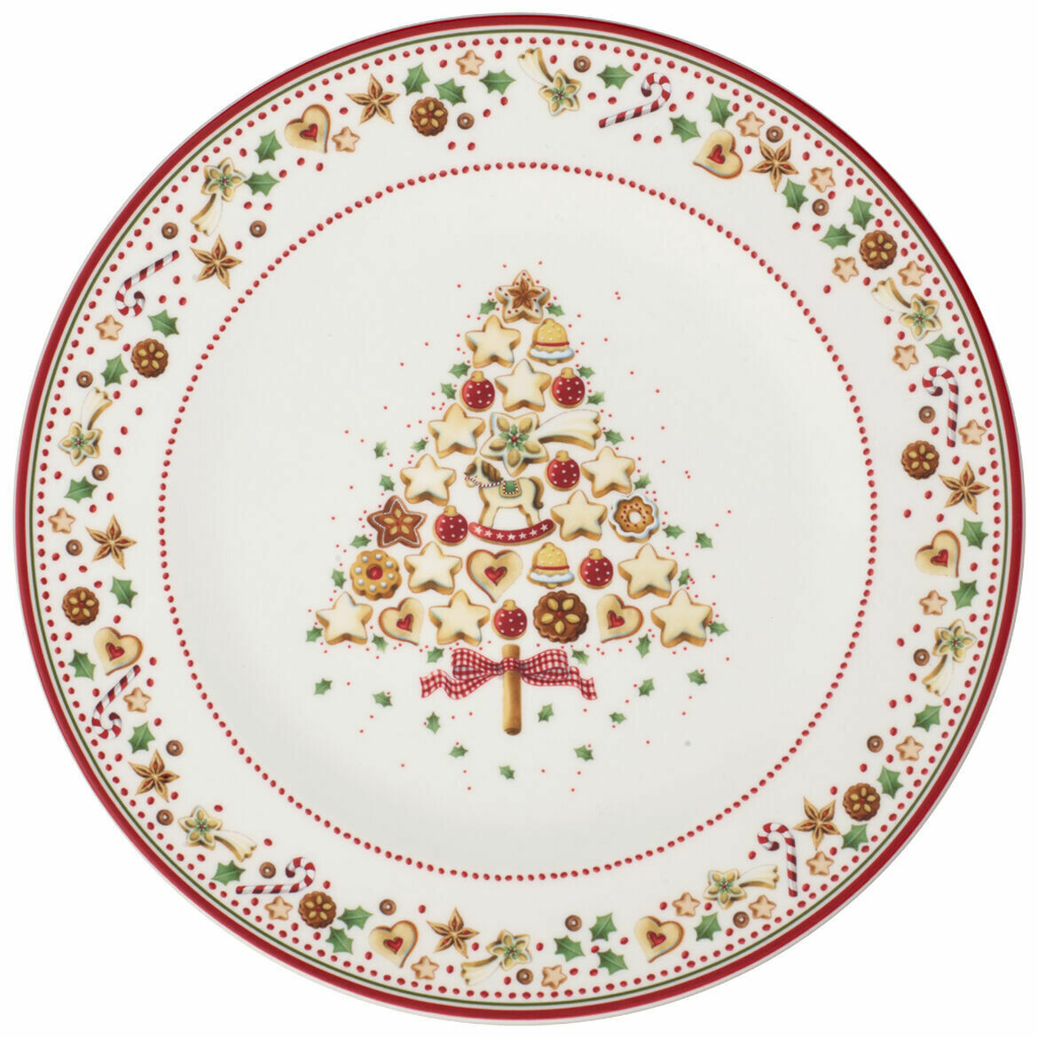 10 Strawberry Street Royal Coupe Lot De 6 Assiettes à Salade/déjeuner Blanc 22 Cm