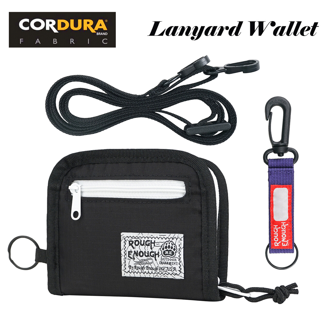 RE8364 Travel Lanyard Neck Wallet for Men