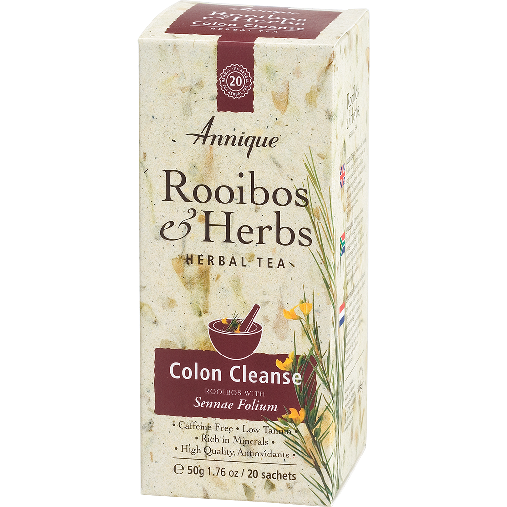 Annique Colon Cleanse Tea (Rooibos with Sennae Folium) Herbal Tea 50g