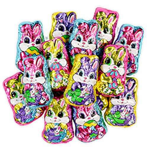 FoilWrapped Milk Chocolate Easter Bunny treats