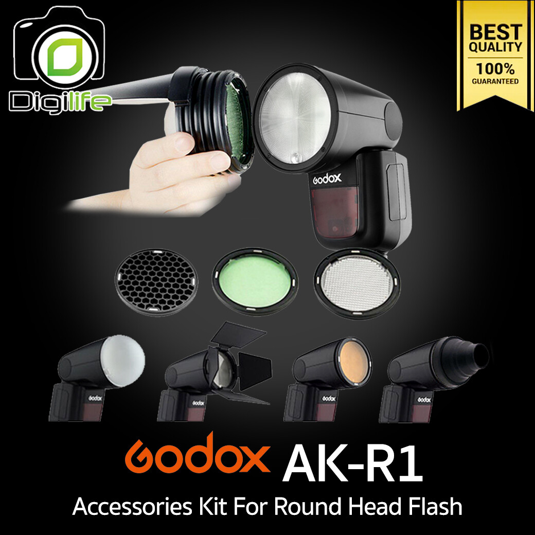 Godox AKR1 Accessory Kit For Round Flash Head ชุดอุปกรณ์ฟิวเตอร์