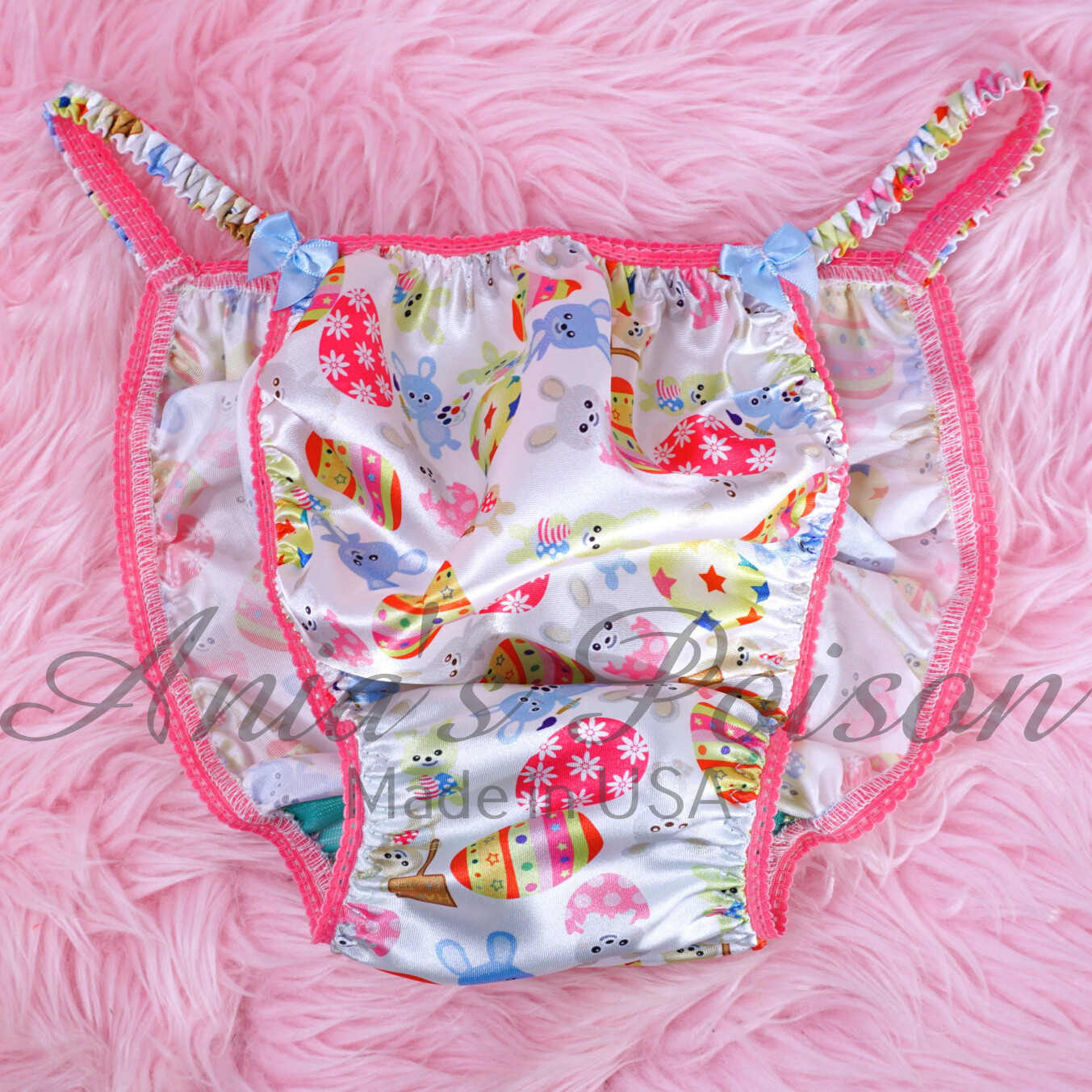 St. Patrick’s Day Ania’s Poison Cut sissy MENS SATIN Beautiful Shiny