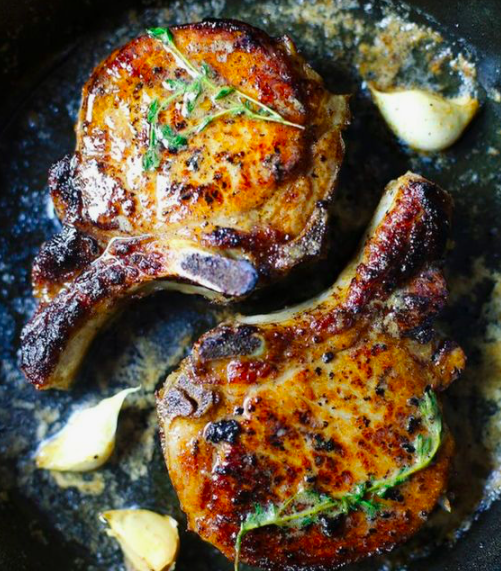 PORK CHOPS PACKAGE SERVES 4