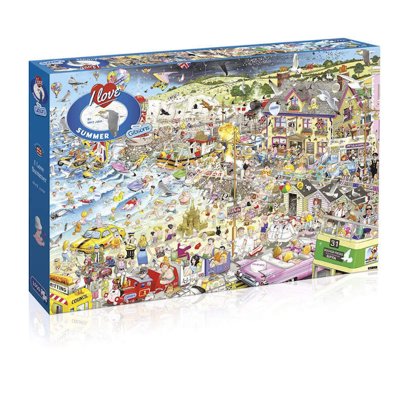 Gibsons I love Summer by Mike Jupp Jigsaw Puzzle G7038