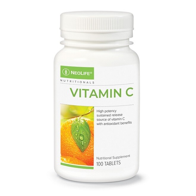 GNLD Neolife Vitamin C (100 Tablets) (Limited to 3 bottles per customer)