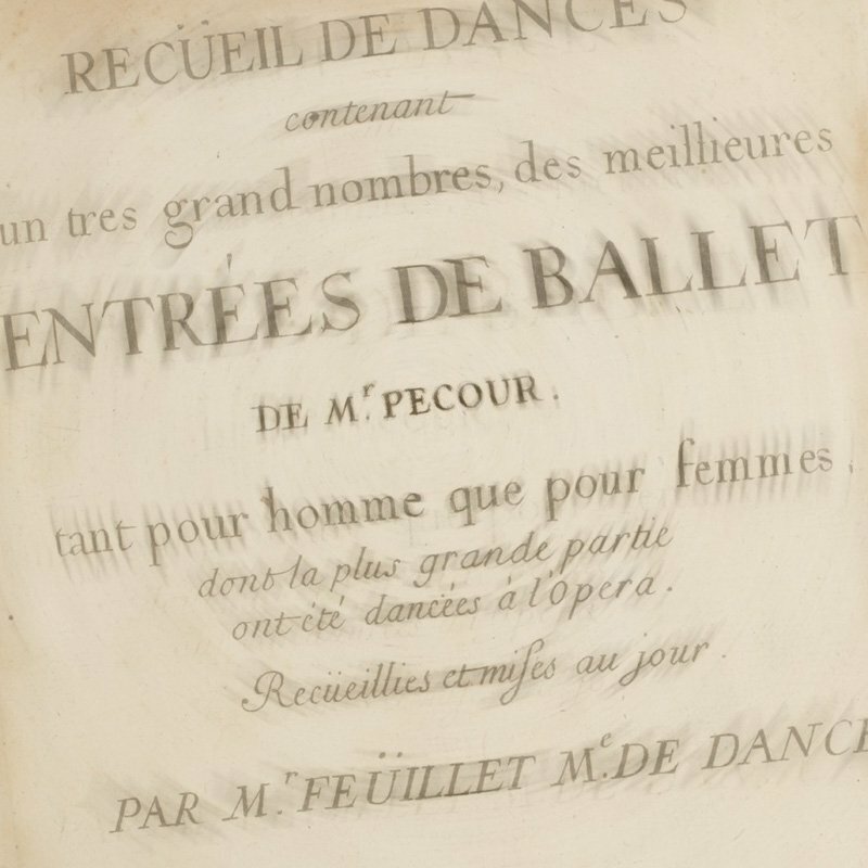 Entrées de Ballet