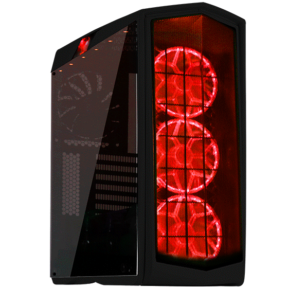 Silverstone PM01RGB Full Tower RGB Gaming Tempered Glass Case