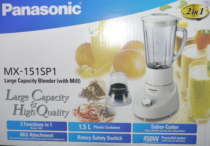 Panasonic 2 in one Large Capacity Blender with Mill