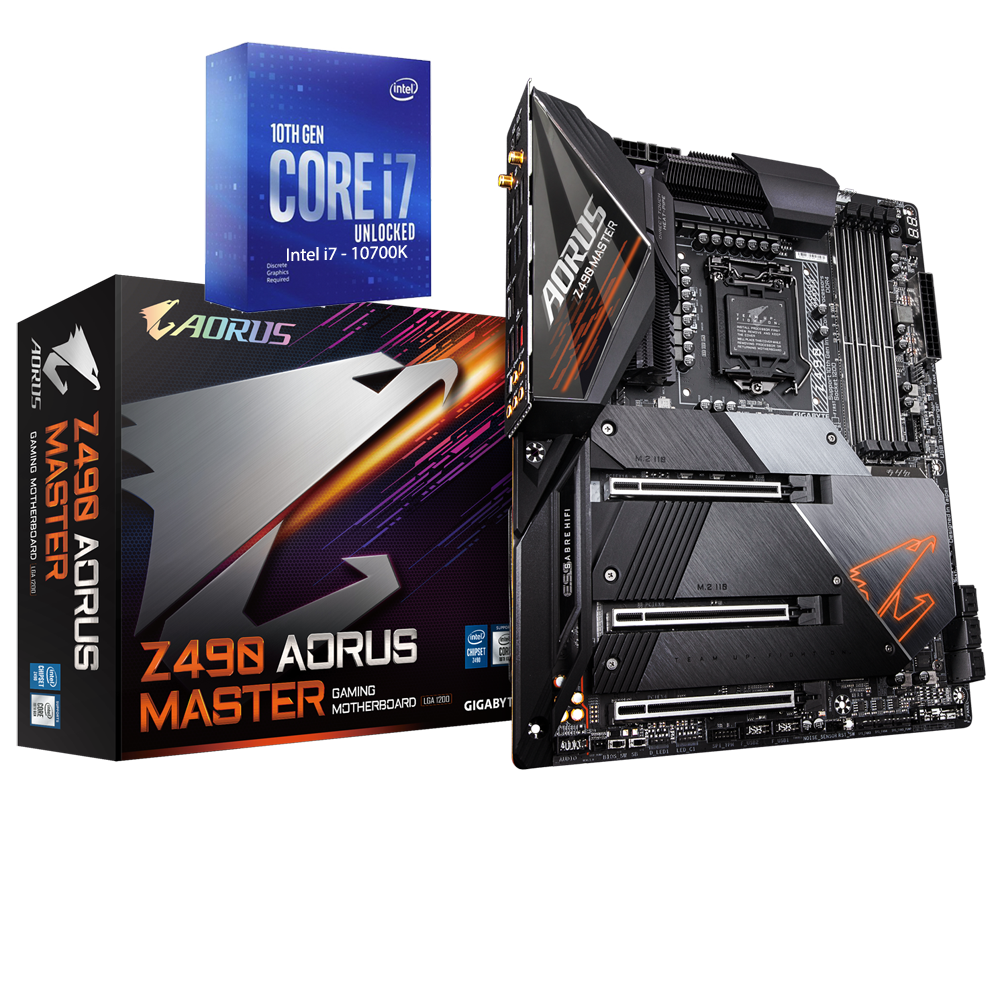 Intel Core i710700K Comet Lake 8Core 3.8 GHz (5.10 GHz Turbo) + Z490