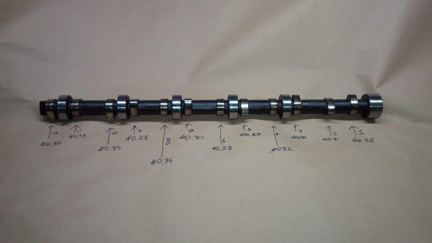 CAMSHAFT CIH 3.0E 2.8H 12v Senator Monza GSE 90190883