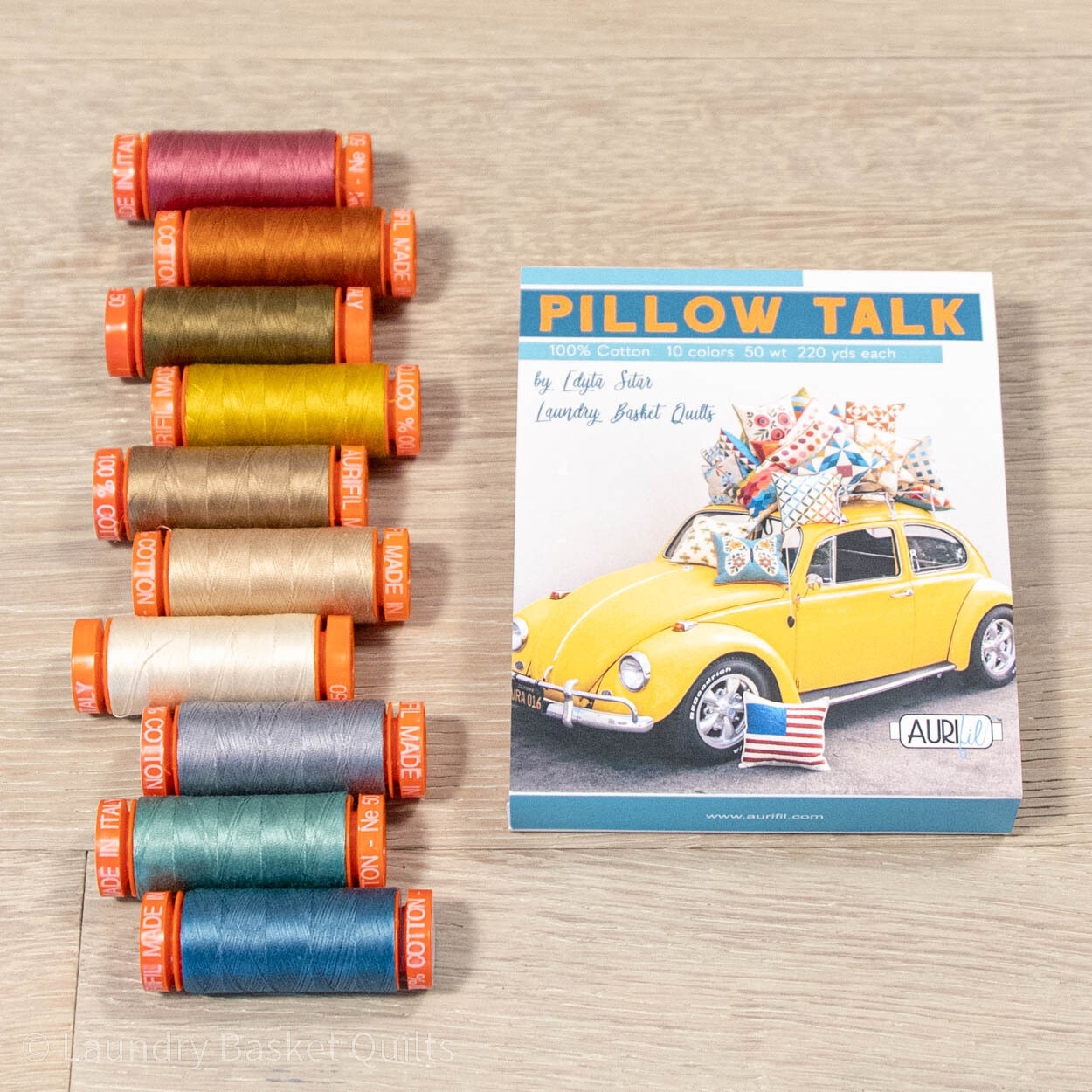 Edyta Sitar "Pillow Talk" Collection by Aurifil