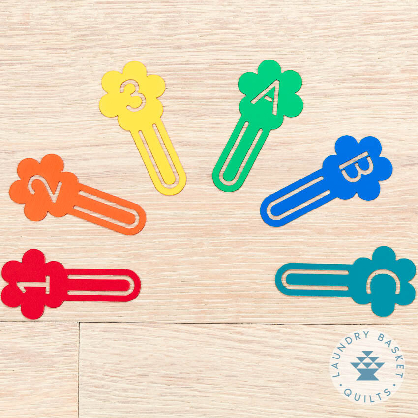 Sew Daisy Fabric Markers