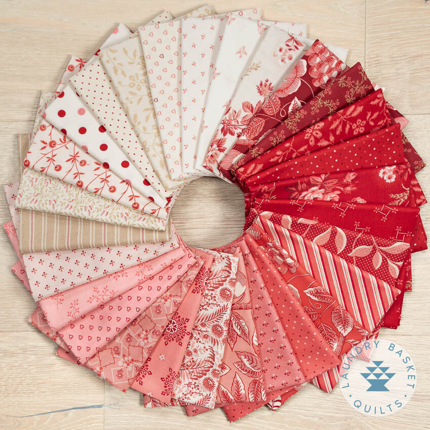 Strawberries and Cream Fat Quarter Bundle