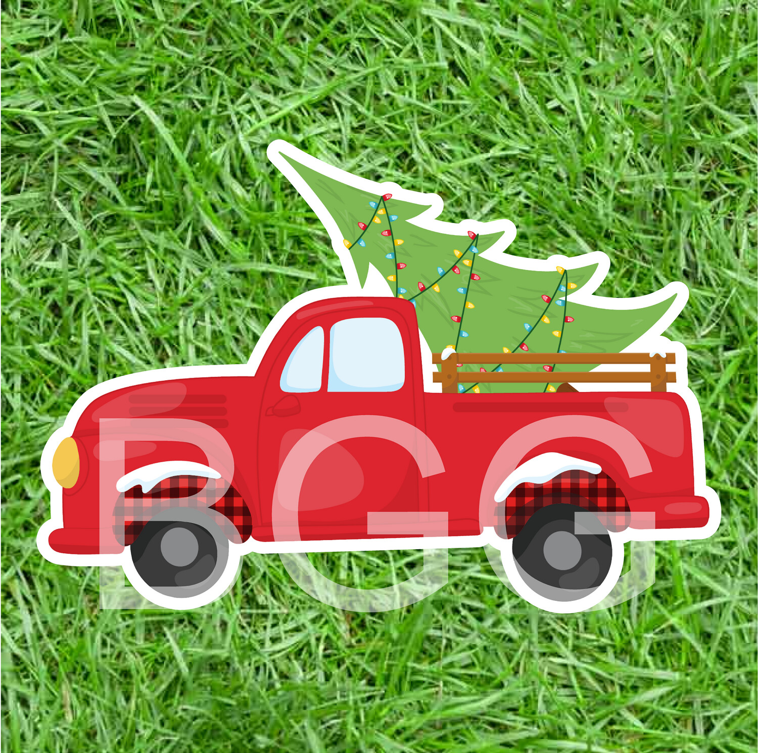 Christmas Tree Truck Store Bluegrass Greetings & Co.