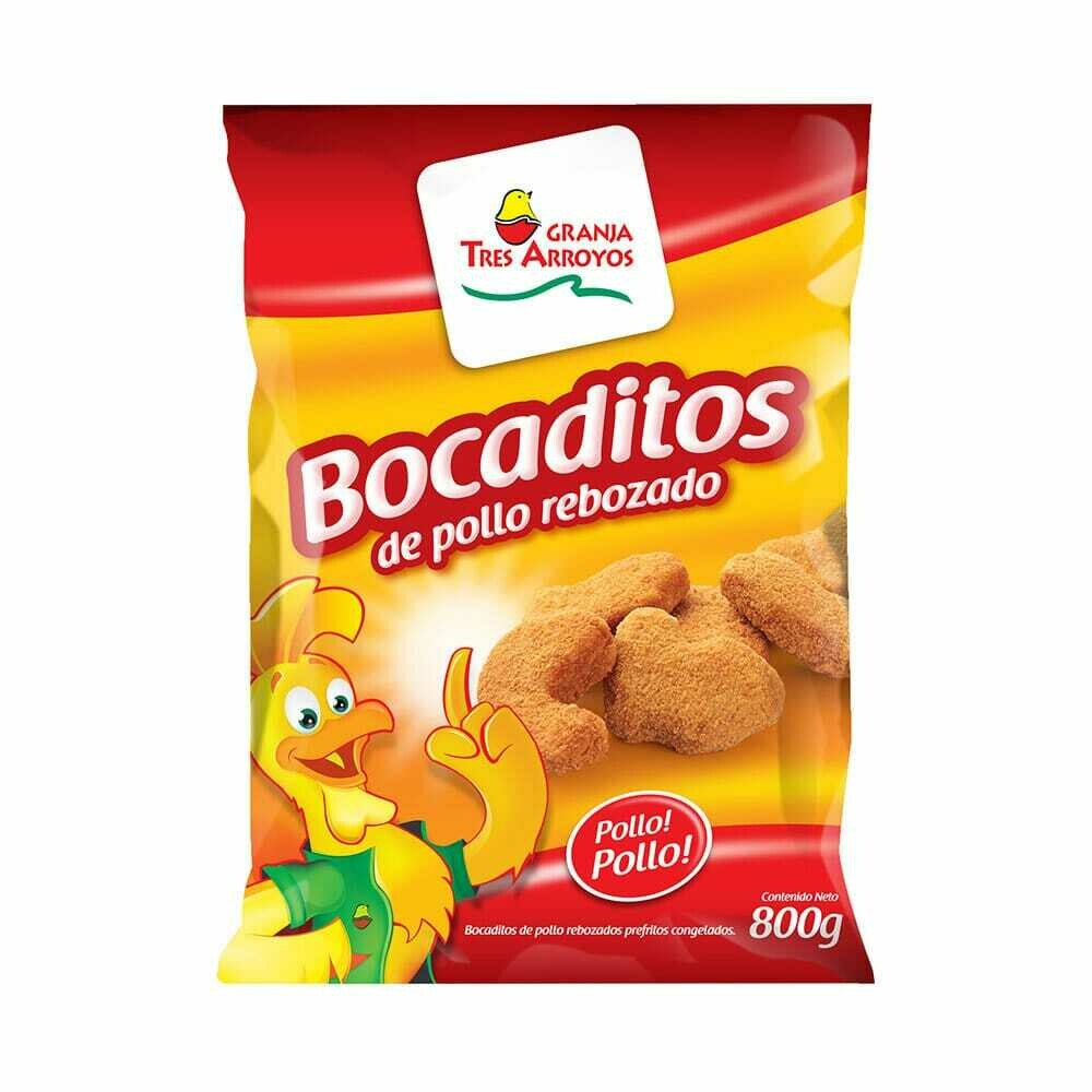 BOCADITOS DE POLLO X 800 G. BOCADITOS DE POLLO X 800 G.