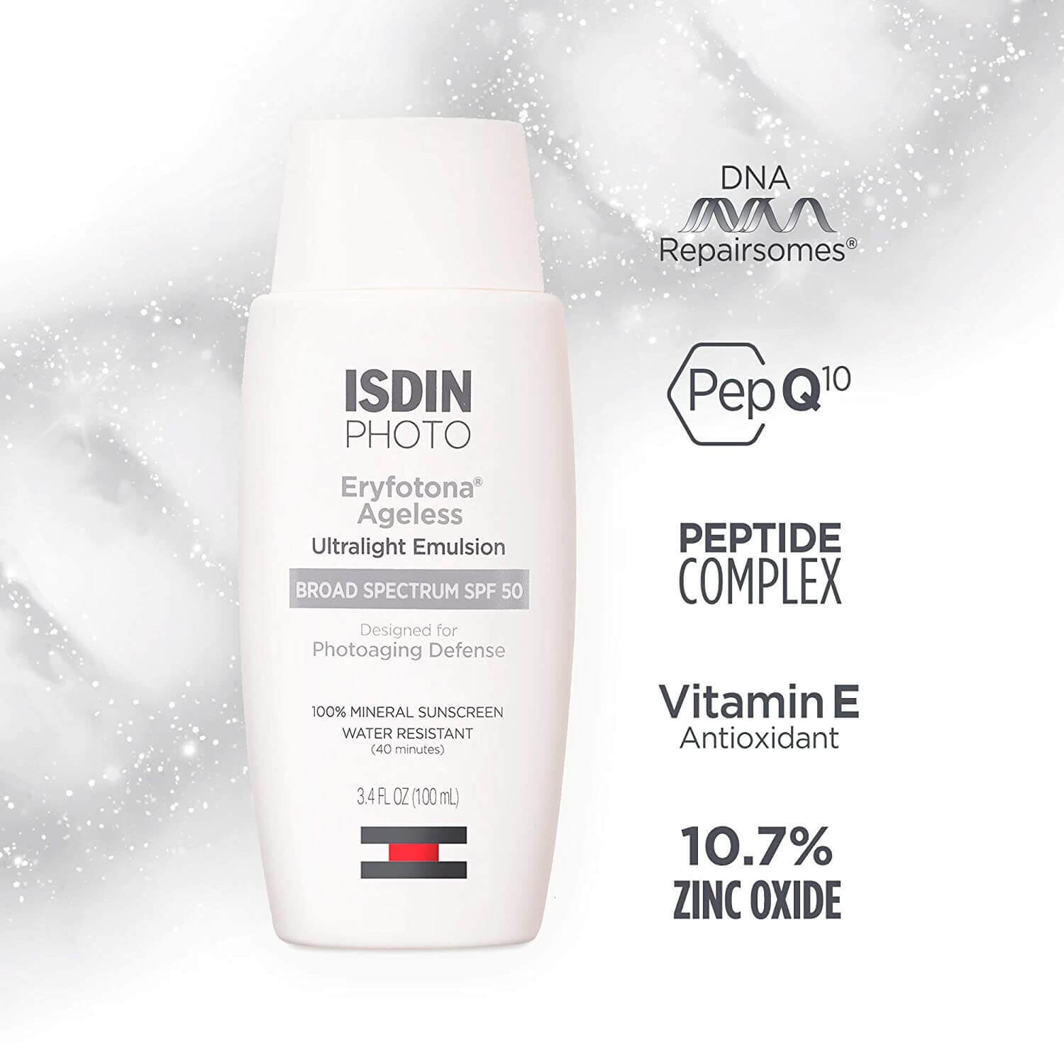 Isdin Ageless Tinted Sunscreen 3.4oz