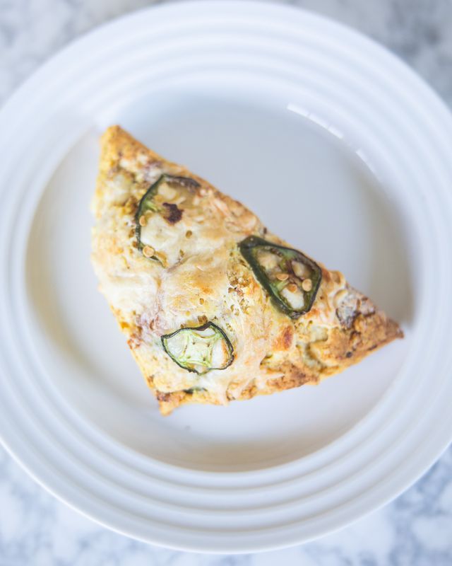 Sausage, Jalapeno, Cheddar Scone