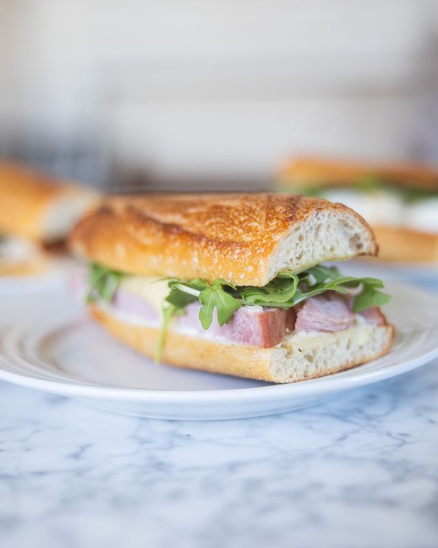 Ham and Gruyere Sandwich Ham and Gruyere Sandwich