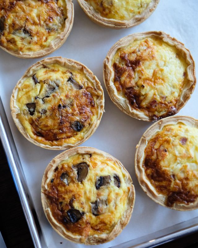 Caramelized Onion and Mushroom Quiche