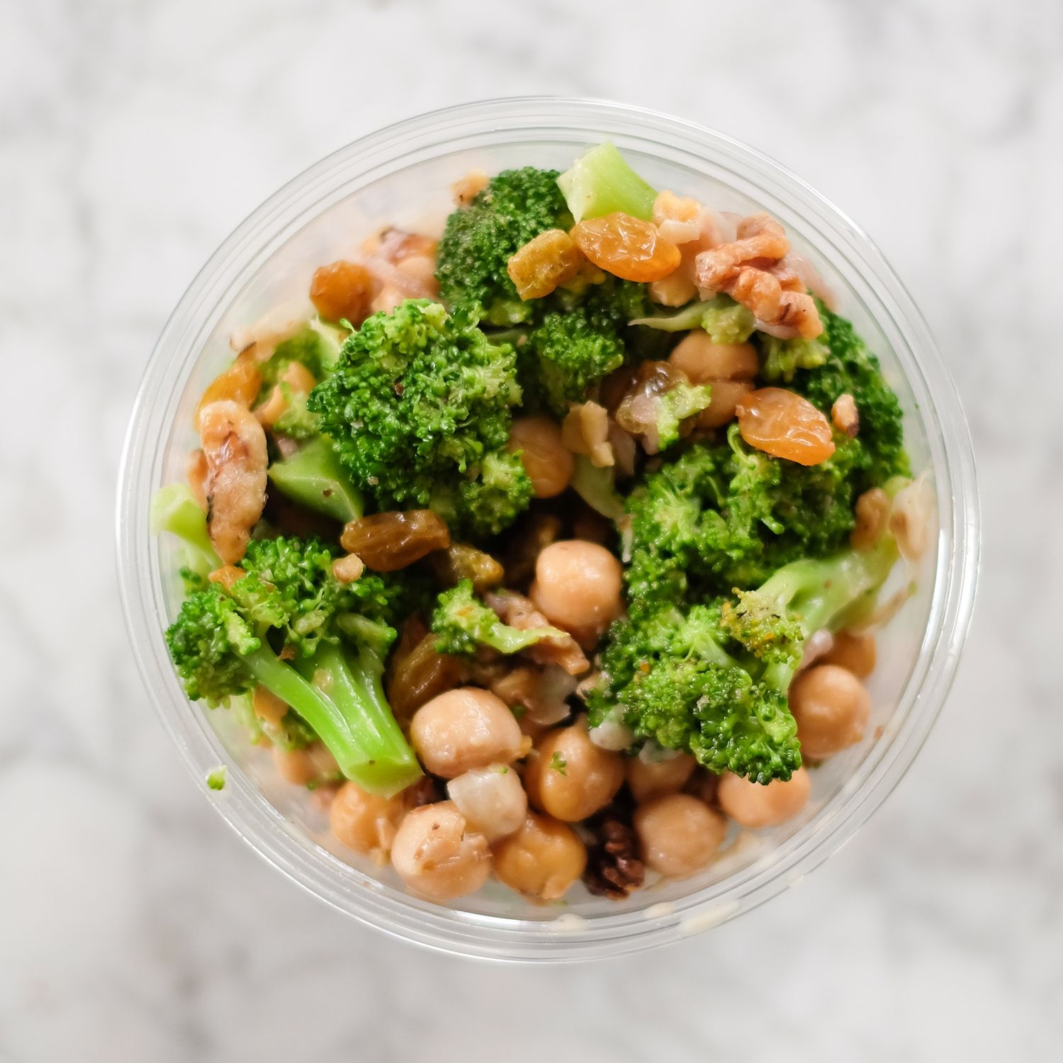 Broccoli Chickpea Salad