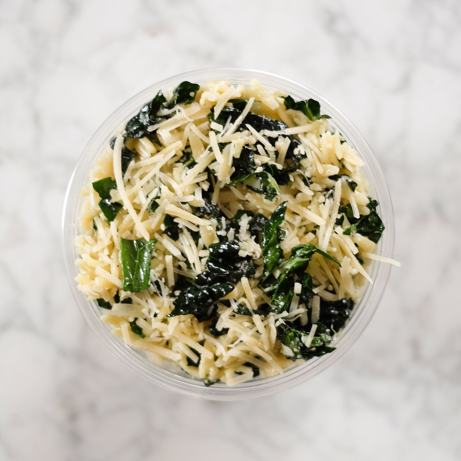 Kale Caesar Pasta Salad