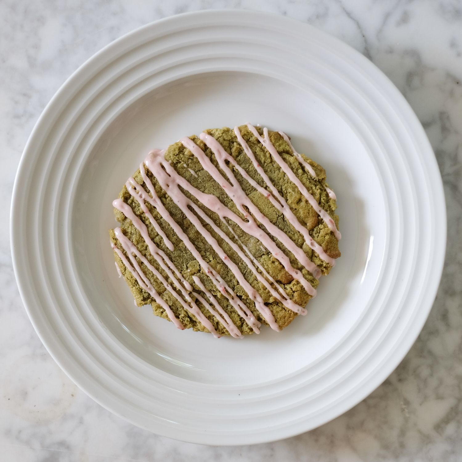 Strawberry Matcha Cookie