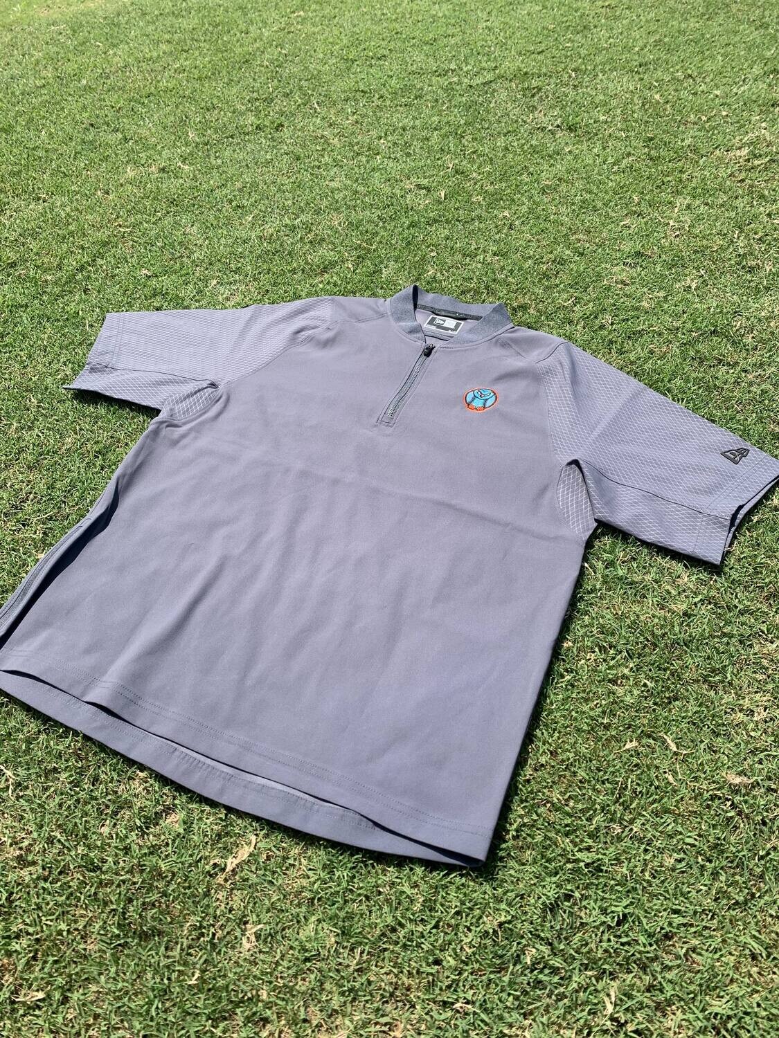 Short Sleeve 1/4 Zip Cage Jacket (New Era)