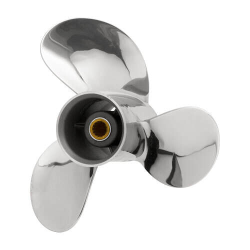 Powertech SRT 3 Blade Propeller Stainless 9.9 20HP Tohatsu