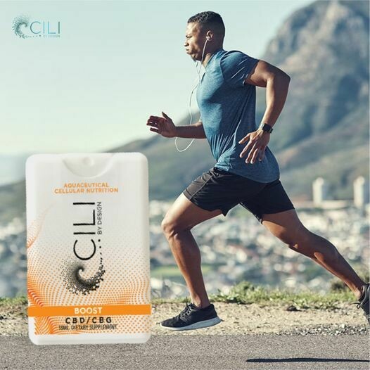 Cili CBD/CBG no THC aquaceutical cellular nutrition boost energie