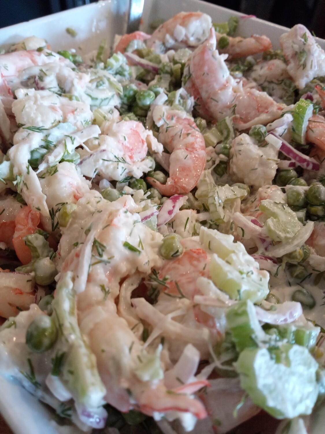 SHRIMP salad! [HALF pound]