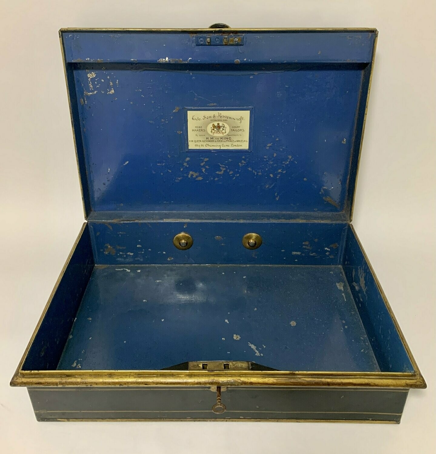 Antique Ravenscroft Barristers Robe Box