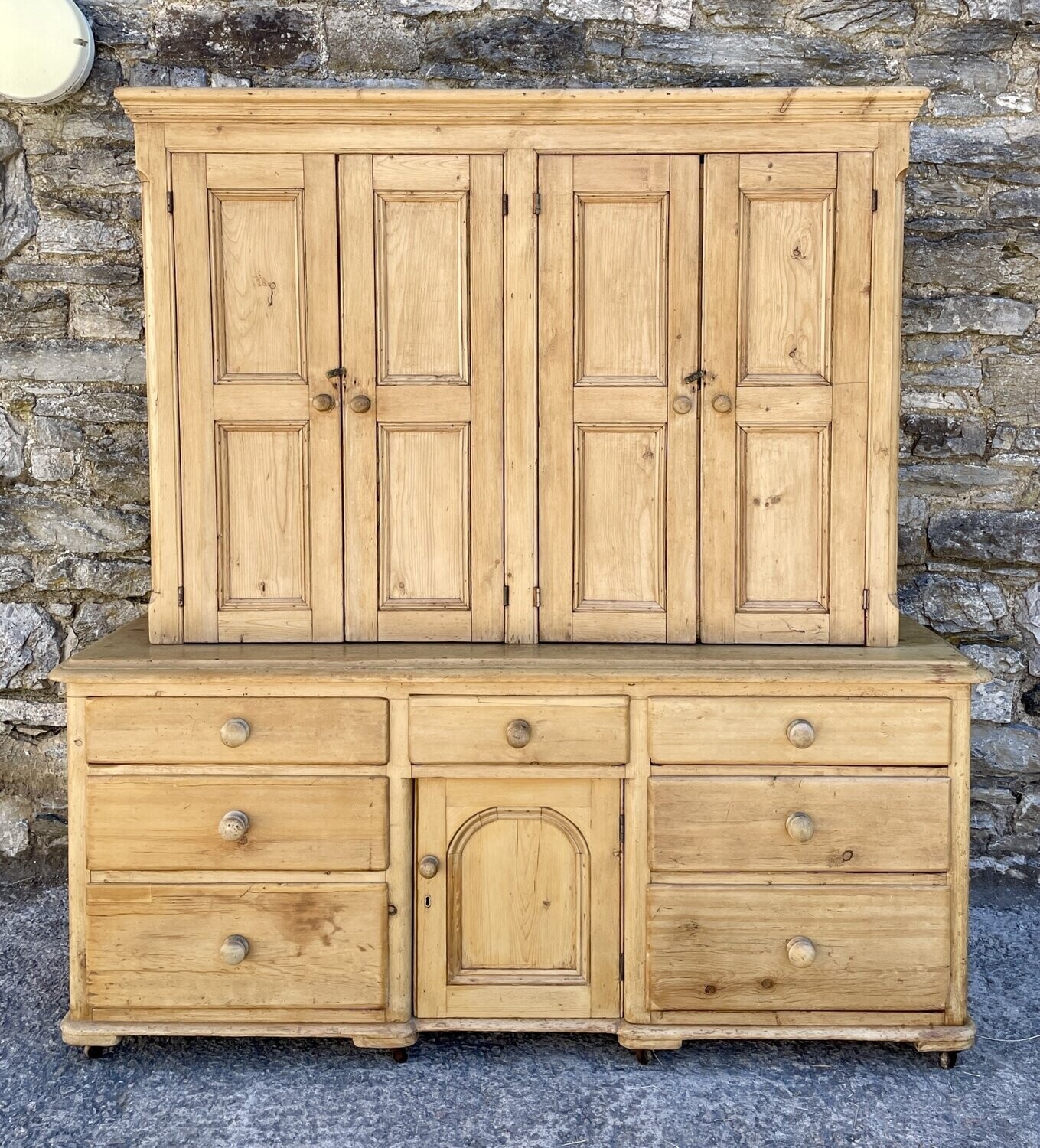 Victorian Pine Dresser