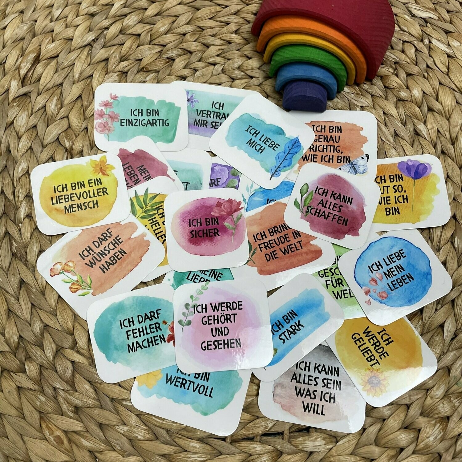 Affirmationskarten in deutsch