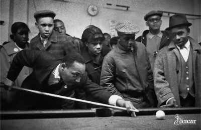 New MLK Pool Table Poster