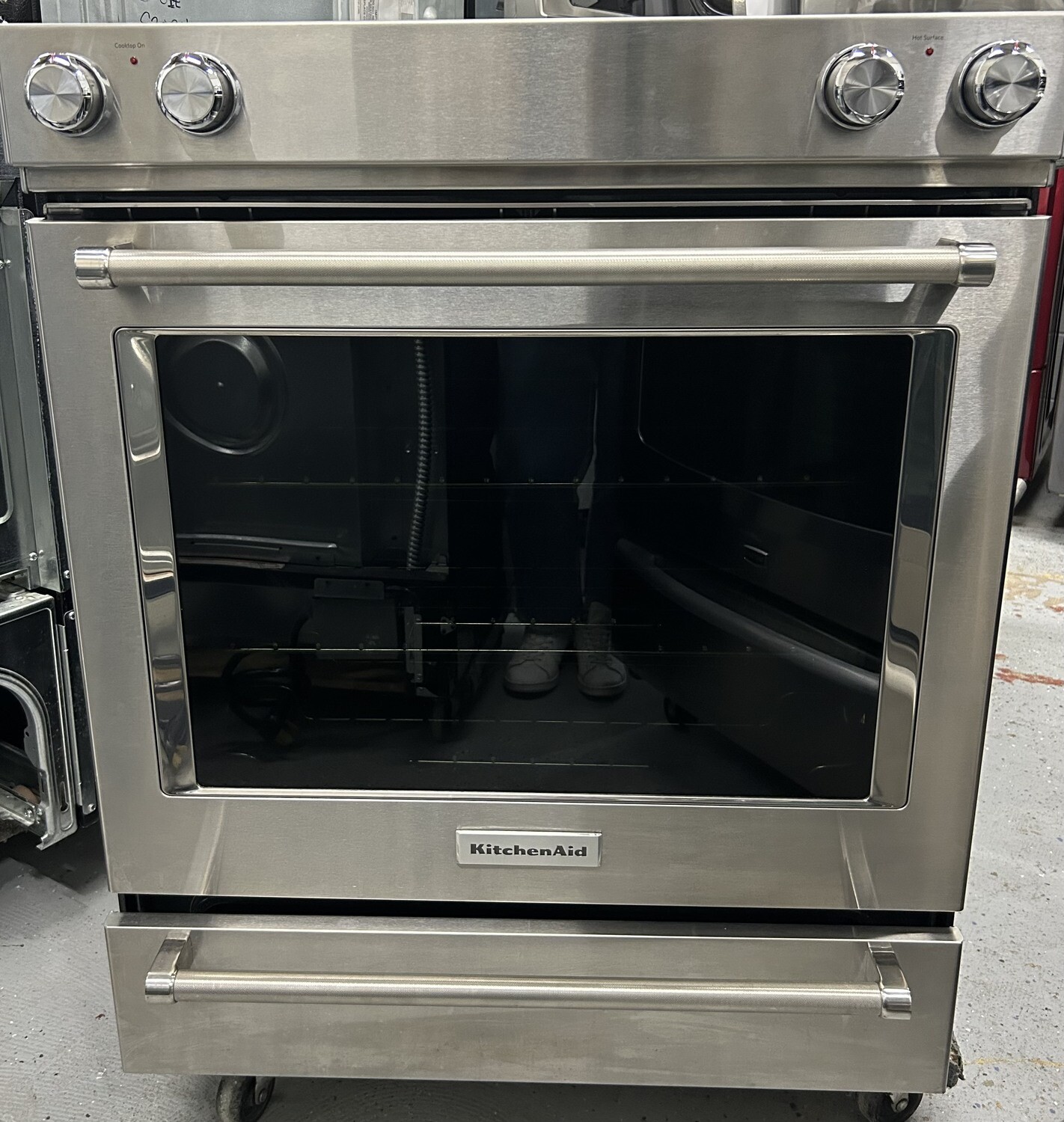 KITCHENAID SLIDE IN STOVE S2093 R95114939
