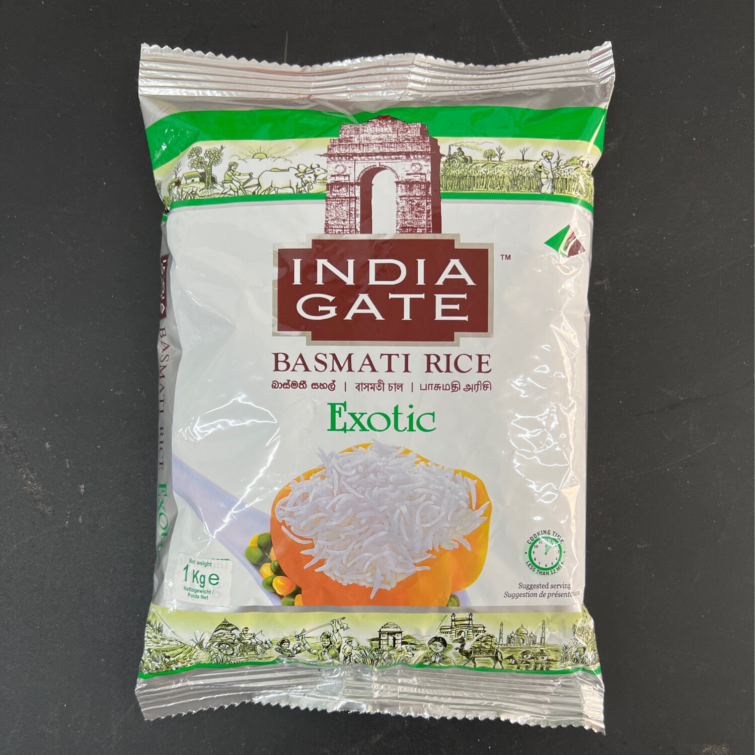 India Gate Basmati Rice Exotic 1kg