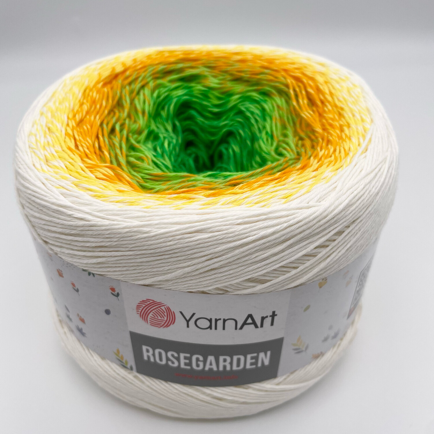 YarnArt Flowers Rosegarden 303 Yarn Cake Our Little Craft Co
