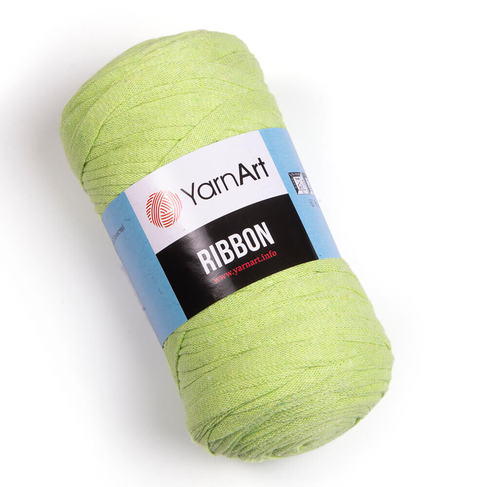 YarnArt Ribbon 755 Light Green Our Little Craft Co Crochet